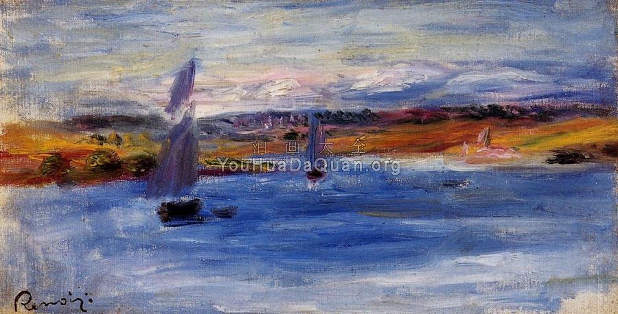 Sailboats - 皮埃尔·奥古斯特·雷诺阿